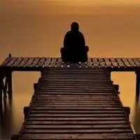 黑夜里男生深沉的背影头像微信头像图片大全