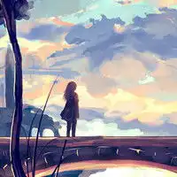 求二次元动漫背影情侣图