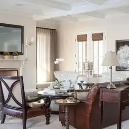 温馨豪华大气的现代风格效果图客厅效果图