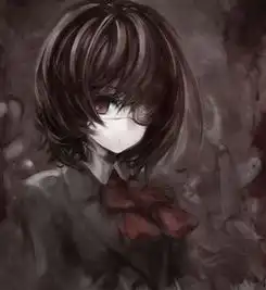 可以给我一个动漫女孩的图片吗要那种冷漠的,一看就让人恐惧