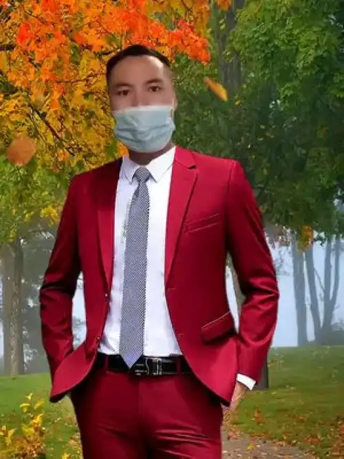 特效拍摄普通男