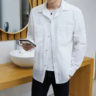 67917春夏季爆款翻领防晒衣男情侣户外休闲运动潮皮肤衣