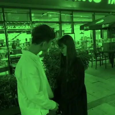 2020最新时尚潮流绿色一对情头这辈子不绿你