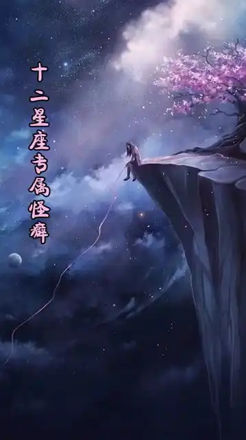 12星座的专属怪癖来看看