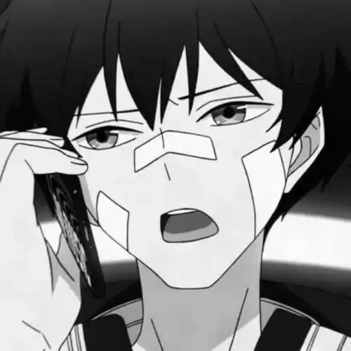 有哪些很好看的黑白动漫头像