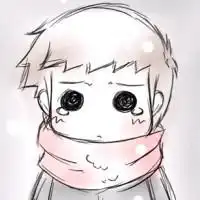 哭的不是很明显的小男孩卡通头像