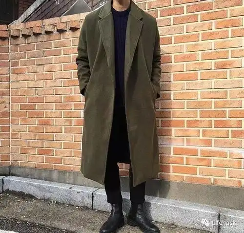 男朋友可以不用很帅,但一定要会穿大衣
