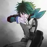 淡绿色头发动漫头像男生冷酷黑白微信头像图片大全