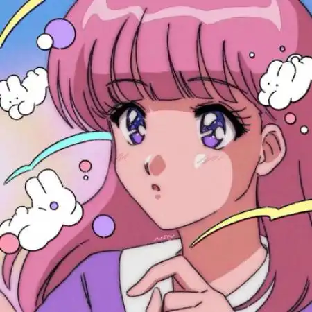 温柔可爱的卡通女生头像,卡哇伊的萌女孩子