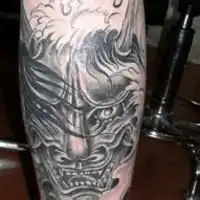 黑社会霸气纹身头像男生微信头像图片大全