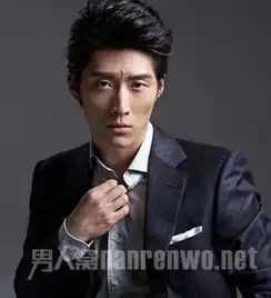 男士短发发型背头做个帅气复古型男