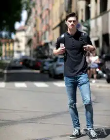 男士夏装做减法清爽还减龄解锁t恤搭牛仔裤新技能