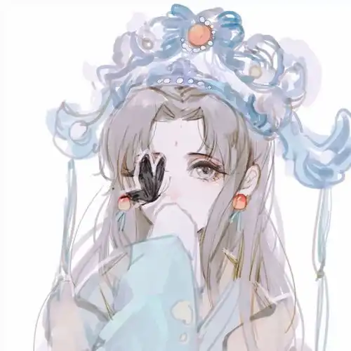 动漫女头阳光正好微风不燥不负美好时光