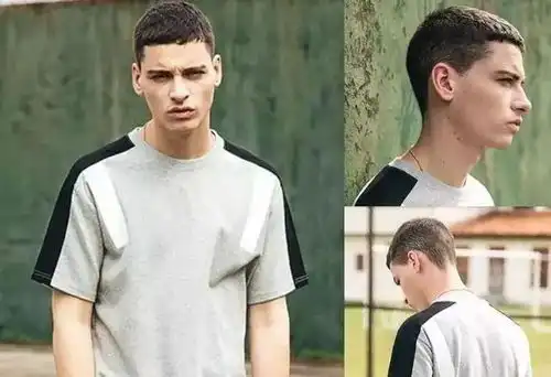 男生别剪锅盖头了,露额头短发时尚帅气