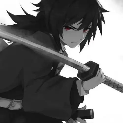 动漫男头丨黑白.日系小众