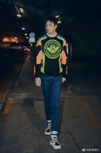 金瀚启程巴黎男装周造型玩转亮眼荧光色