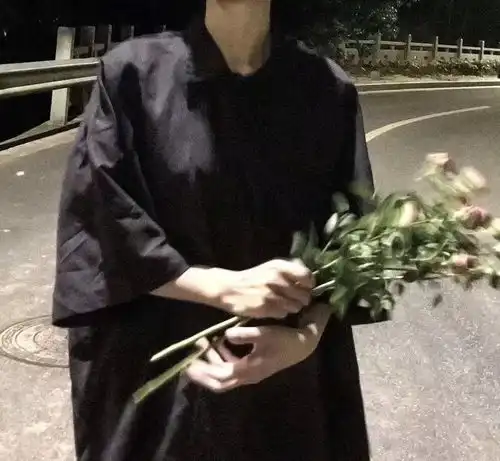 手捧鲜花去见你,把花和我都交给你
