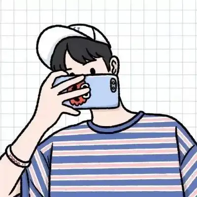 手绘头像男生黑白简约极简手绘黑白男生图片合集