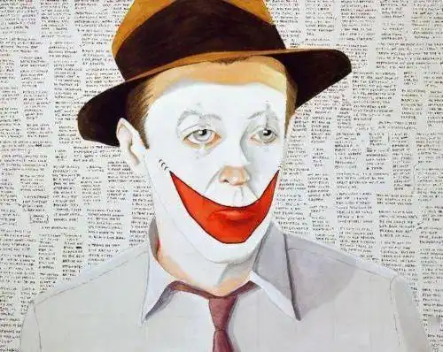 图中的小丑是什么心情测出你是否合群