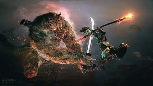 黑神话壁纸级摄影作品分享虎先锋霸气外露