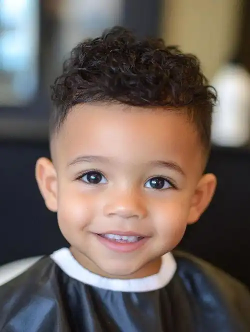 2025年最火小男孩发型,打造独特又可爱的形象