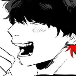 黑暗丧二次元男生qq头像男生qq动漫头像