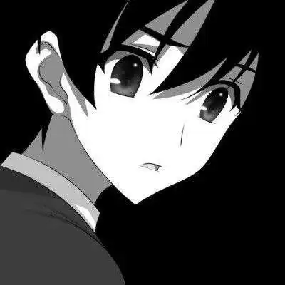 忧郁风动漫男头微丧