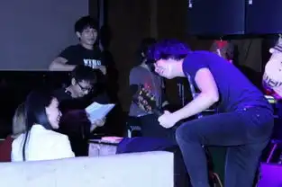 寻龙诀圣诞party陈坤单膝跪地求婚舒淇