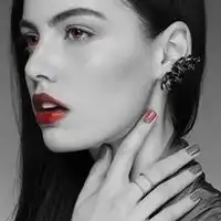 欧美美女图片头像黑白黑白风格优质欧美美女头像