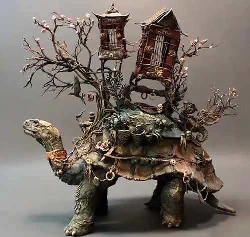 你听过自然历史超现实主义雕刻吗还怪好看的