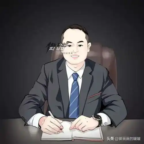 换一换你的微信头像吧,适合中年大叔的简约风漫画头像,快来选
