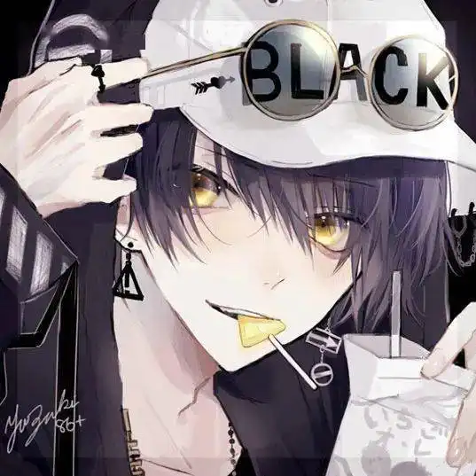 动漫男生头像若无人为你照亮前方,那就做自己的灯塔