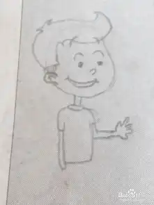 卡通小男孩怎么画二十八