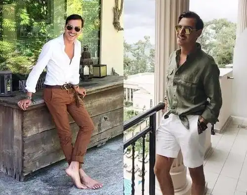 夏天去海边怎么穿才能撩到比基尼美眉看看潮人们都在穿什么