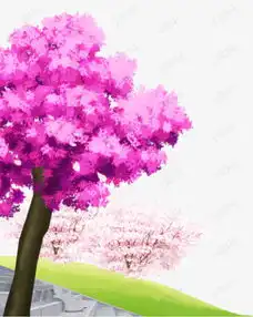 手绘春天风景插画素材图片免费下载高清psd千库网图片编号10072738