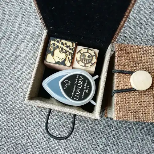 航海贼王头像标志路飞罗艾斯乔巴索隆手账木质印章动漫周边礼物