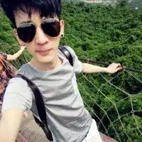 卡通戴墨镜男叼烟微信头像图片大全