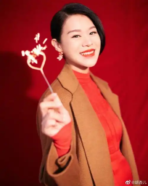 恭喜胡杏儿官宣产下男婴,四位男神守护,小儿子大名曝光