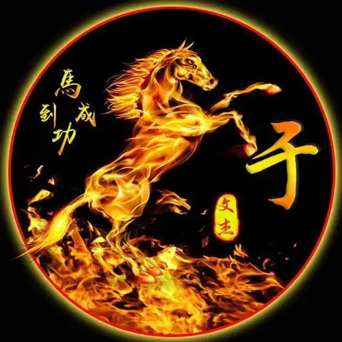 万马奔腾配上百家姓微信头像,气势如虹,朋友圈最靓的崽就是你