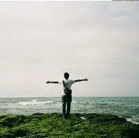 求qq头像男生背影