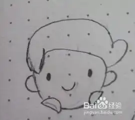 小男孩简笔画