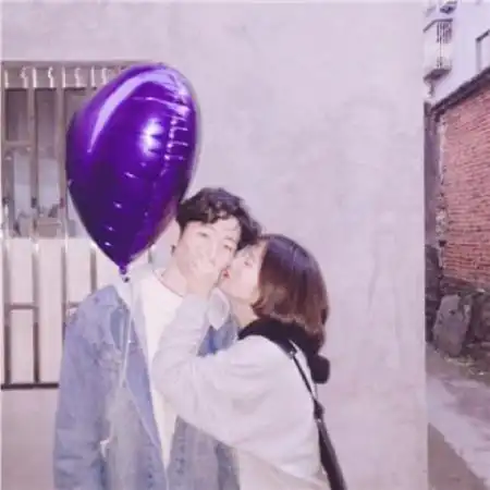 简约干净情侣头像往后余生重新认识你