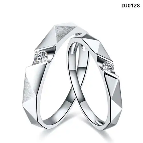 新款情侣对戒定制图参考