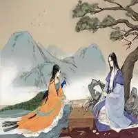古风情侣头像红桑裳白衣微信头像图片大全