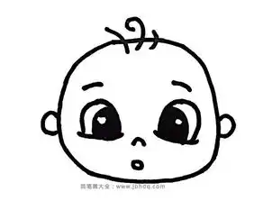 11个小男孩卡通头像画法