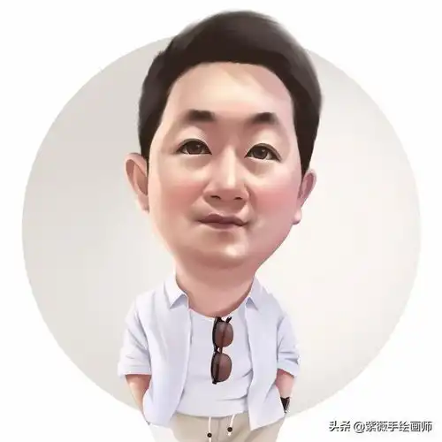 换一换你的头像吧中年男士3d立体手绘头像成熟幽默有内涵