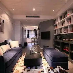 后现代风格客厅95平米效果图赏析