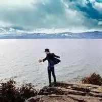 微信头像男生背影张开双手微信头像图片大全