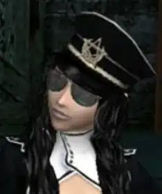 谁有这种卡通军服女子的图片必须是很酷很酷的不要呆萌的带墨镜的最好如下图