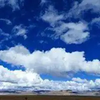 蓝天白云下的最美微信头像图片微信头像图片大全